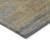 3' X 5' Brown Gold And Taupe Abstract Washable Indoor Outdoor Area Rug
