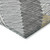 5' X 8' Gray Beige And Ivory Floral Washable Indoor Outdoor Area Rug