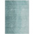 5' X 8' Teal Blue And Aqua Abstract Washable Indoor Outdoor Area Rug - Teal Blue, Aqua
