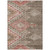 5' X 8' Brown And Terra Cotta Southwestern Washable Indoor Outdoor Area Rug