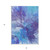5' X 8' Purple And Navy Blue Abstract Washable Indoor Outdoor Area Rug