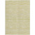 3' X 5' Wheat Gold And Tan Striped Washable Indoor Outdoor Area Rug