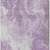 5' X 8' Lavender And Ivory Abstract Washable Indoor Outdoor Area Rug - Lavender, Ivory