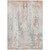 3' X 5' Coral And Ivory Abstract Washable Indoor Outdoor Area Rug - Coral, Ivory