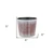 6" Brown and Ivory Textural Tone On Tone Recycled Plastic Indoor Outdoor Round Pot Planter