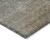 3' X 5' Taupe Gray And Beige Abstract Washable Indoor Outdoor Area Rug