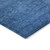 5' X 8' Olive Green Blue And Navy Blue Ombre Washable Indoor Outdoor Area Rug
