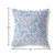26” Blue Gray Boho Paisley Indoor Outdoor Throw Pillow
