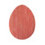 18" Rustic Farmhouse Red Wooden Large Egg - 4512822810768