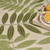 6' X 9' Ivory And Green Palm Leaf Indoor Outdoor Area Rug