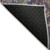 3' X 5' Purple Turquoise and Gold Paisley Washable Non Skid Indoor Outdoor Area Rug