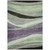 5' X 8' Purple And Green Abstract Washable Indoor Outdoor Area Rug - Purple, Green