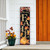 36" Black And Orange Solid Wood Happy Fall Leaves Porch Sign - 880016869194