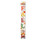 72" Brown Orange And Yellow Solid Wood Happy Fall Porch Sign