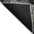 5' X 8' Black Gray And Ivory Polka Dot Washable Indoor Outdoor Area Rug