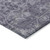 3' X 5' Purple Oriental Washable Indoor Outdoor Area Rug
