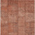 5' X 8' Salmon Copper And Gray Patchwork Washable Indoor Outdoor Area Rug