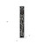 72" Black And White Solid Wood Beware Halloween Ghost Porch Sign