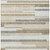 3' X 5' Ivory Beige And Taupe Striped Washable Indoor Outdoor Area Rug Modern Style - Ivory, Beige, Taupe Color