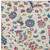 3' X 5' Linen Pink And Denim Blue Floral Washable Indoor Outdoor Area Rug