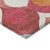 5' X 8' Pink Mauve And Orange Ogee Washable Indoor Outdoor Area Rug