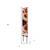 42" White Orange And Brown Solid Wood Floral Bouquet Garden Stake