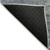 3' X 5' Teal Blue Light Blue And Gray Striped Washable Indoor Outdoor Area Rug