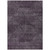 5' X 8' Eggplant Purple And Gray Geometric Washable Indoor Outdoor Area Rug