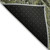 5' X 8' Olive Green and Dark Green Oriental Washable Non Skid Indoor Outdoor Area Rug