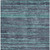 3' X 5' Teal Blue And Gray Striped Washable Indoor Outdoor Area Rug - Teal Blue, Gray