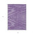 5' X 8' Purple And Ivory Abstract Washable Indoor Outdoor Area Rug - 608219300036