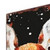 42" Black White Brown And Orange Solid Wood Deer Garden Stake