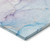 3' X 5' Purple Abstract Washable Non Skid Indoor Outdoor Area Rug Transitional Style - Purple Color