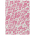 3' X 5' Pink and Ivory Abstract Washable Non Skid Indoor Outdoor Area Rug
