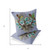 Set of Two 16" X 16" Green Bird Blown Seam Indoor Outdoor Throw Pillow - 606114844662