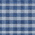 5' X 8' Navy Blue And Ivory Plaid Washable Indoor Outdoor Area Rug