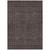 5' X 8' Chocolate And Black Geometric Washable Indoor Outdoor Area Rug