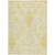 5' X 8' Gold Ivory And Beige Moroccan Washable Indoor Outdoor Area Rug