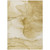 5' X 8' Beige Abstract Washable Non Skid Indoor Outdoor Area Rug Transitional Style - Beige Color