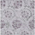 3' X 5' Lavender Purple And Gray Floral Washable Indoor Outdoor Area Rug