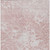 5' X 8' Pink Blush And Ivory Abstract Washable Indoor Outdoor Area Rug