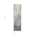 8' Runner Ivory Abstract Washable Non Skid Indoor Outdoor Runner Rug