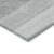 5' X 8' Black And Ivory Ombre Washable Indoor Outdoor Area Rug