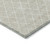 5' X 8' Beige And Ivory Geometric Washable Indoor Outdoor Area Rug Transitional Style - Beige, Ivory Color