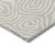 5' X 8' Beige And Linen Abstract Washable Indoor Outdoor Area Rug