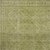 3' X 5' Artichoke Green And Ivory Geometric Washable Indoor Outdoor Area Rug - Artichoke Green, Ivory