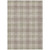 5' X 8' Beige Ivory And Green Plaid Washable Indoor Outdoor Area Rug
