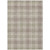 5' X 8' Beige Ivory And Green Plaid Washable Indoor Outdoor Area Rug