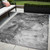 5' X 8' Gray Abstract Washable Non Skid Indoor Outdoor Area Rug Transitional Style - Gray Color