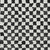 3' X 5' Black And Ivory Geometric Washable Indoor Outdoor Area Rug - Black, Ivory